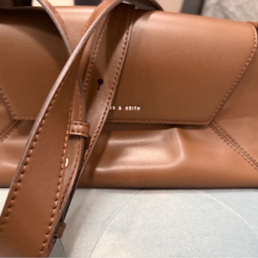 Charles & Keith Tan Shoulder Bag